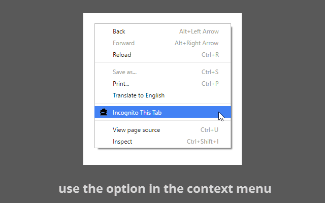 Incognito This Tab