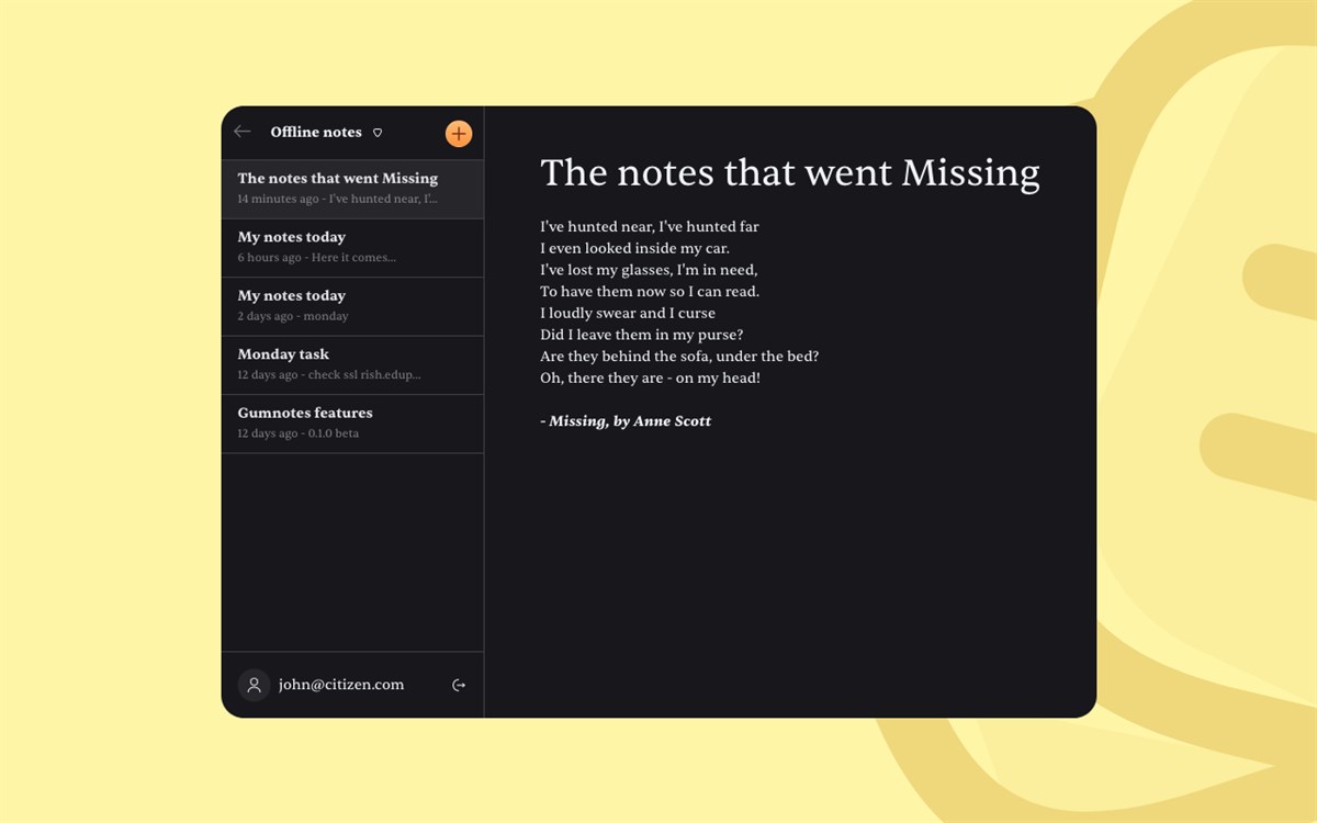 Gumnotes