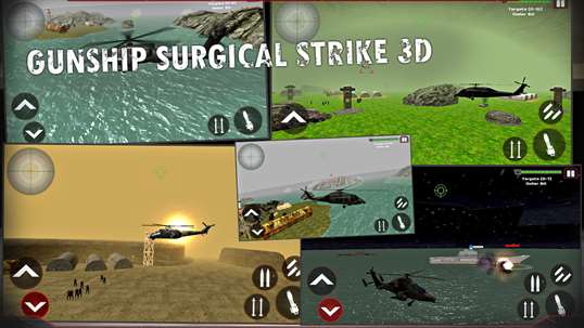 Gunship Surgical Strike 3D screenshot 1