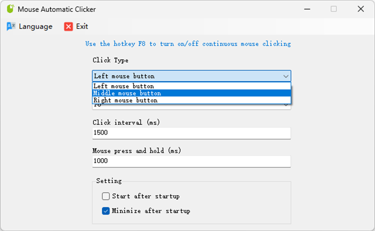 Mouse Automatic Clicker-Auto Click - PC - (Windows)