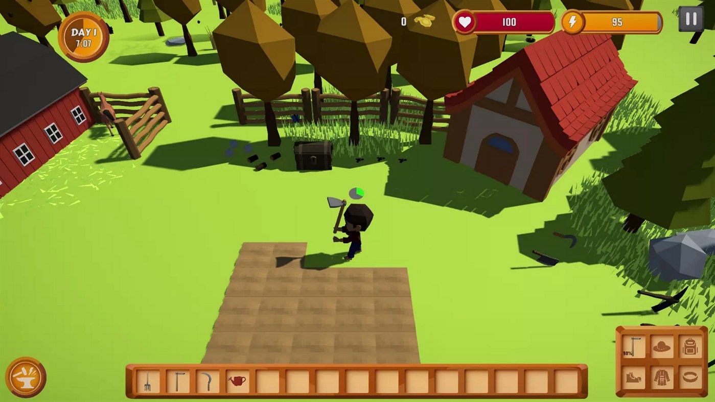 #4. Survival Farming (Windows) 由: SoteroApps