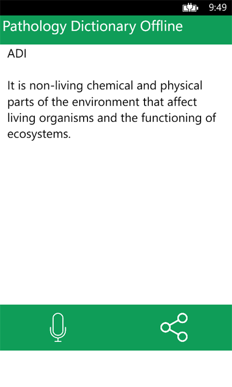 Pathology Dictionary Offline Screenshots 2