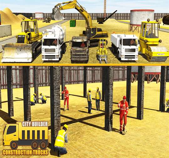 City Builder Construction Trucks Simulator screenshot 6