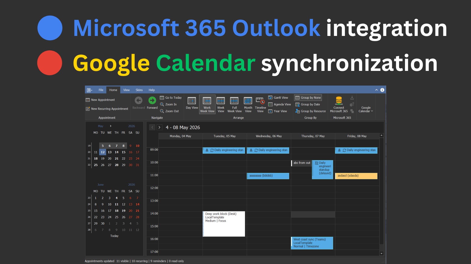 Calendar - Scheduler screenshot