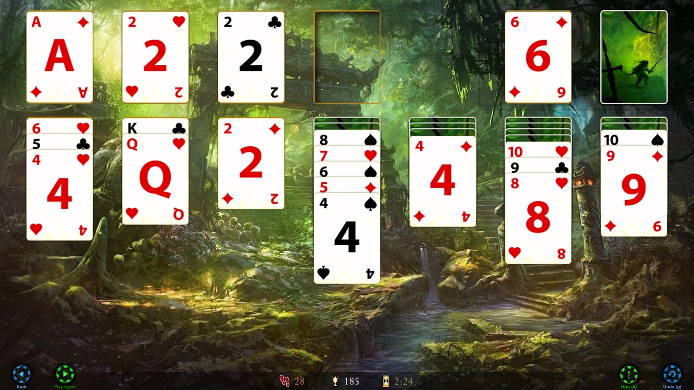 #2. Solitaire HD (Windows) Podle: Bernardo Zamora