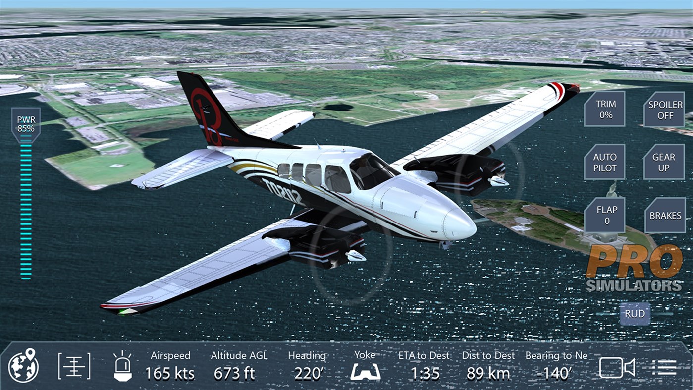 #3. Pro Flight Simulator New York Premium Edition (Windows) 来自: Thetis Games