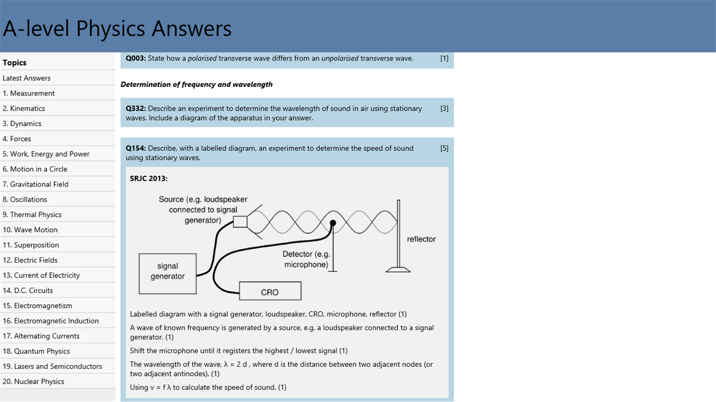 #4. A-level Physics Answers (Windows) Podle: leehy