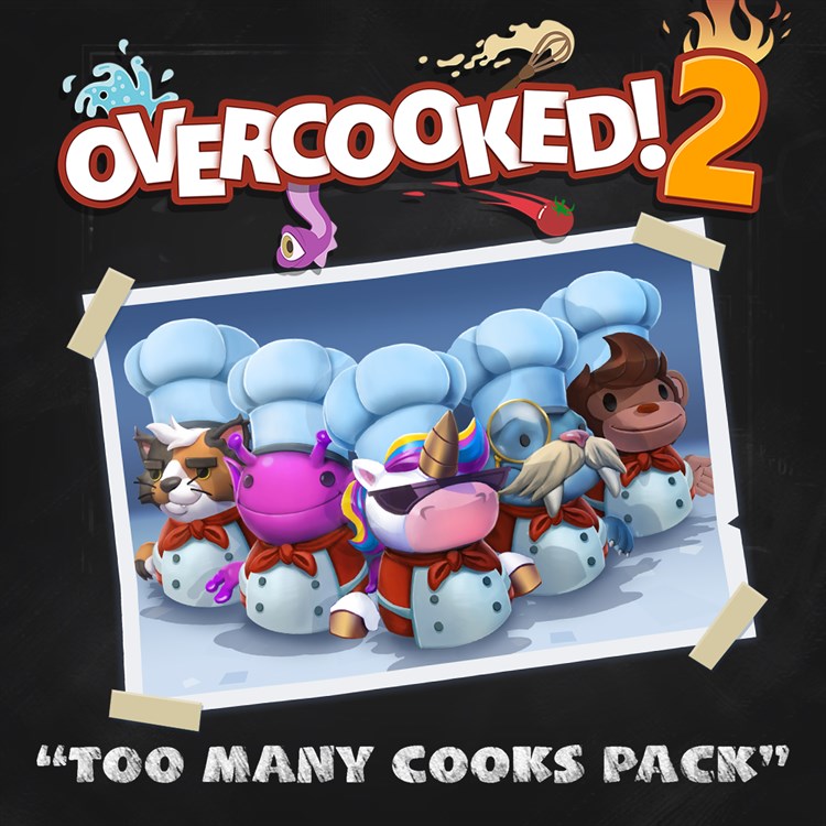 Overcooked! 2 - Too Many Cooks Pack - PC - (Windows)