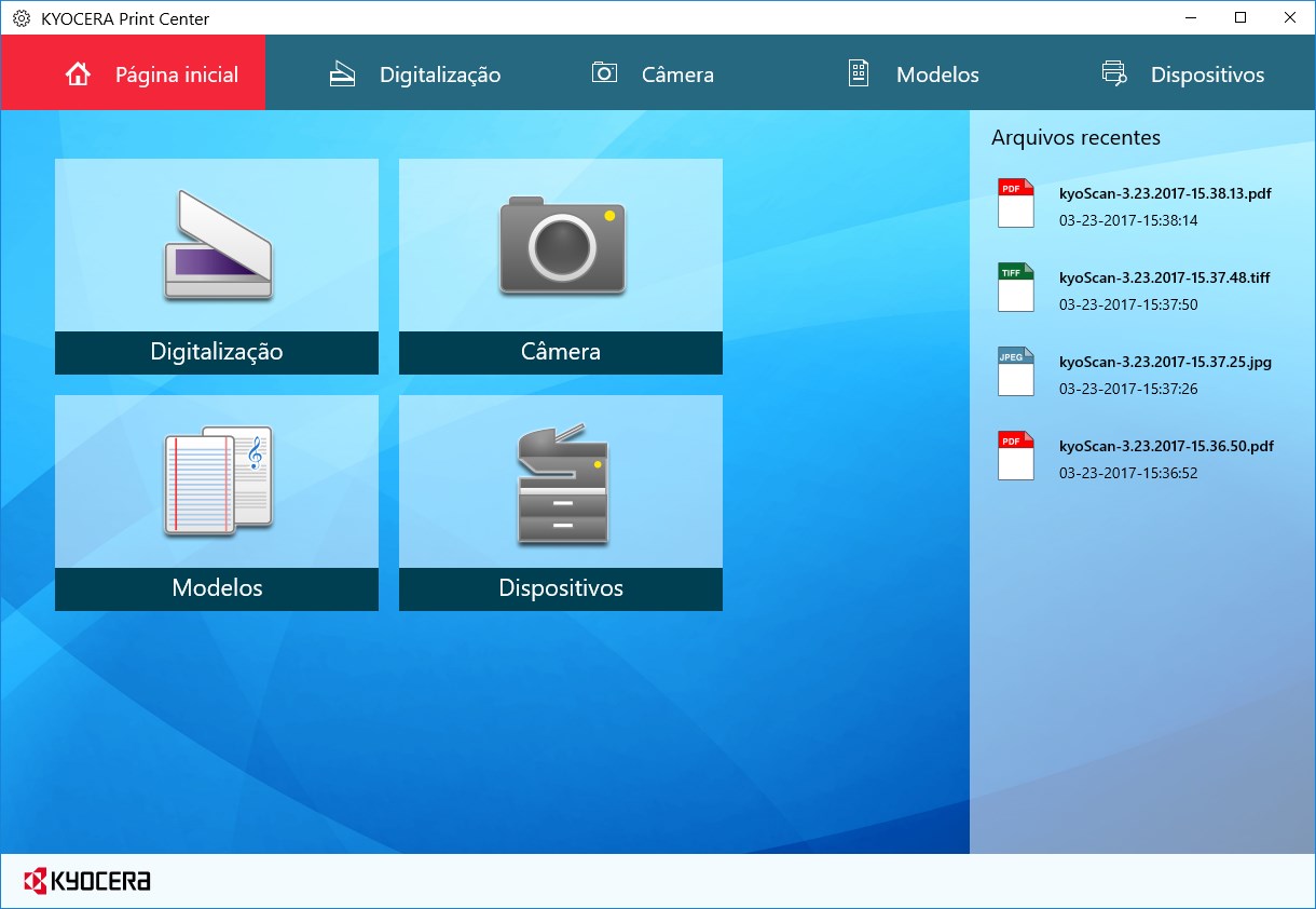 kyocera print center