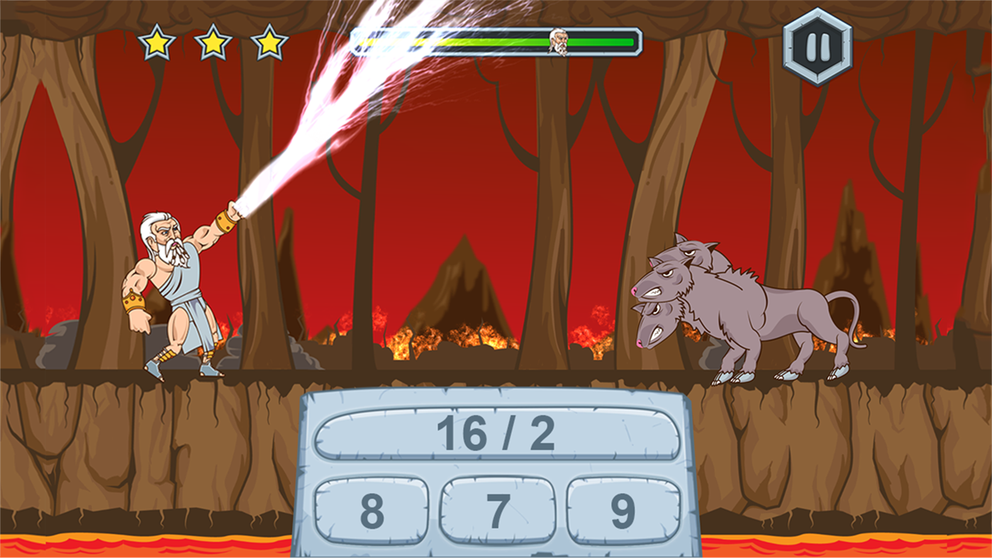 #1. Zeus vs Monsters: Math Game - School Edition (Windows) 来自: PEAKSEL D.O.O. NIŠ