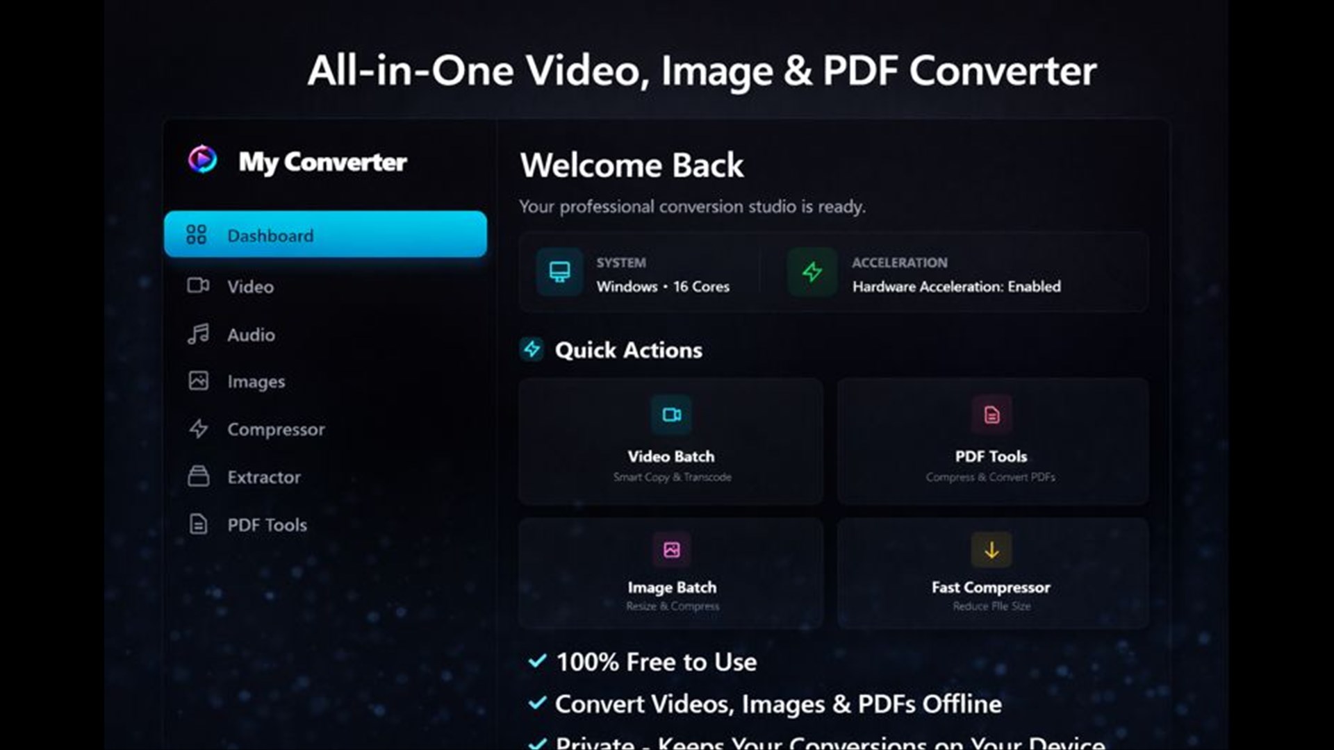 myconverter free screenshot