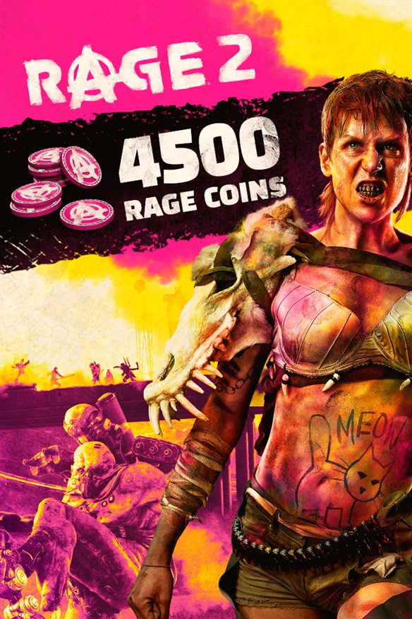 RAGE 2: 4500 RAGE Coins (PC) Xbox Series X|S and Xbox One cover art