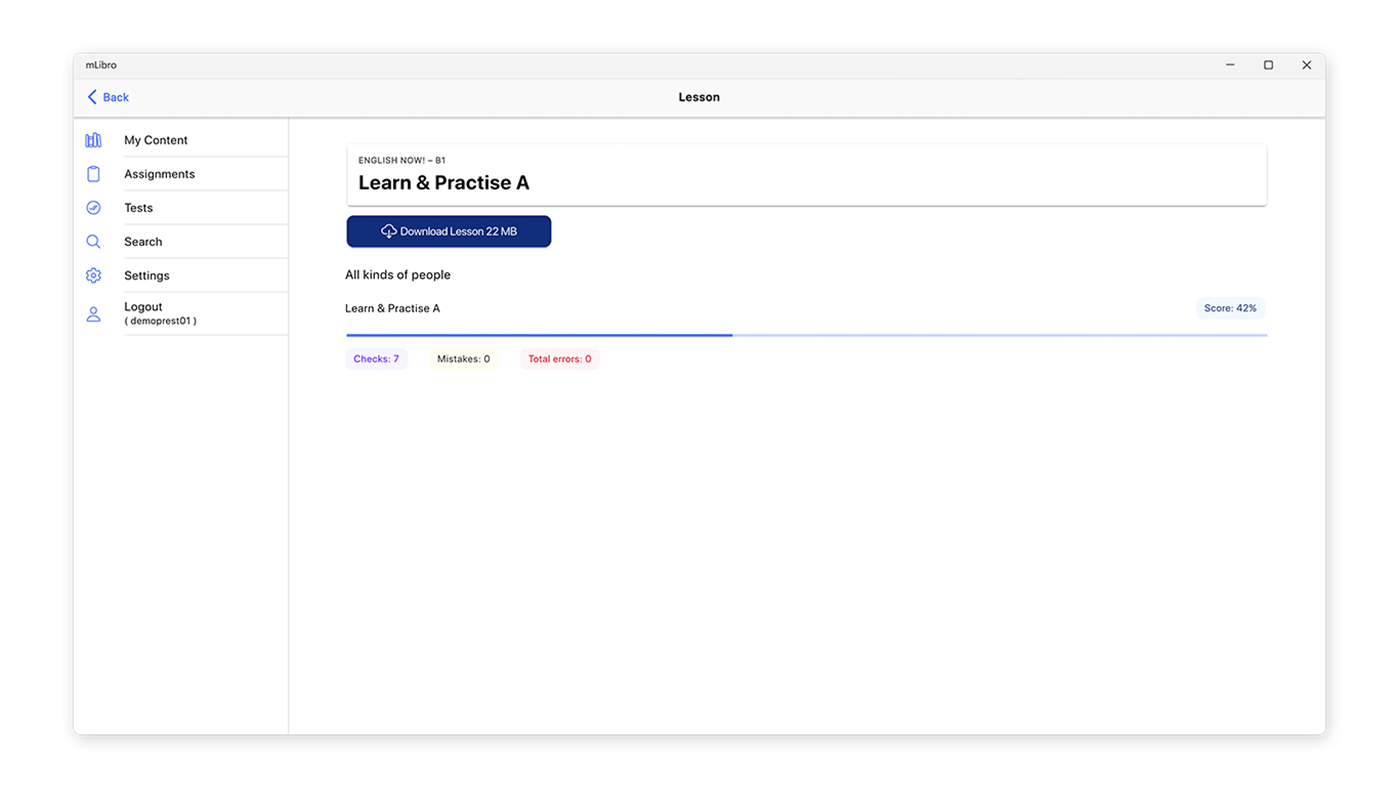 #4. mLibro (Windows) بواسطة: Learnetic