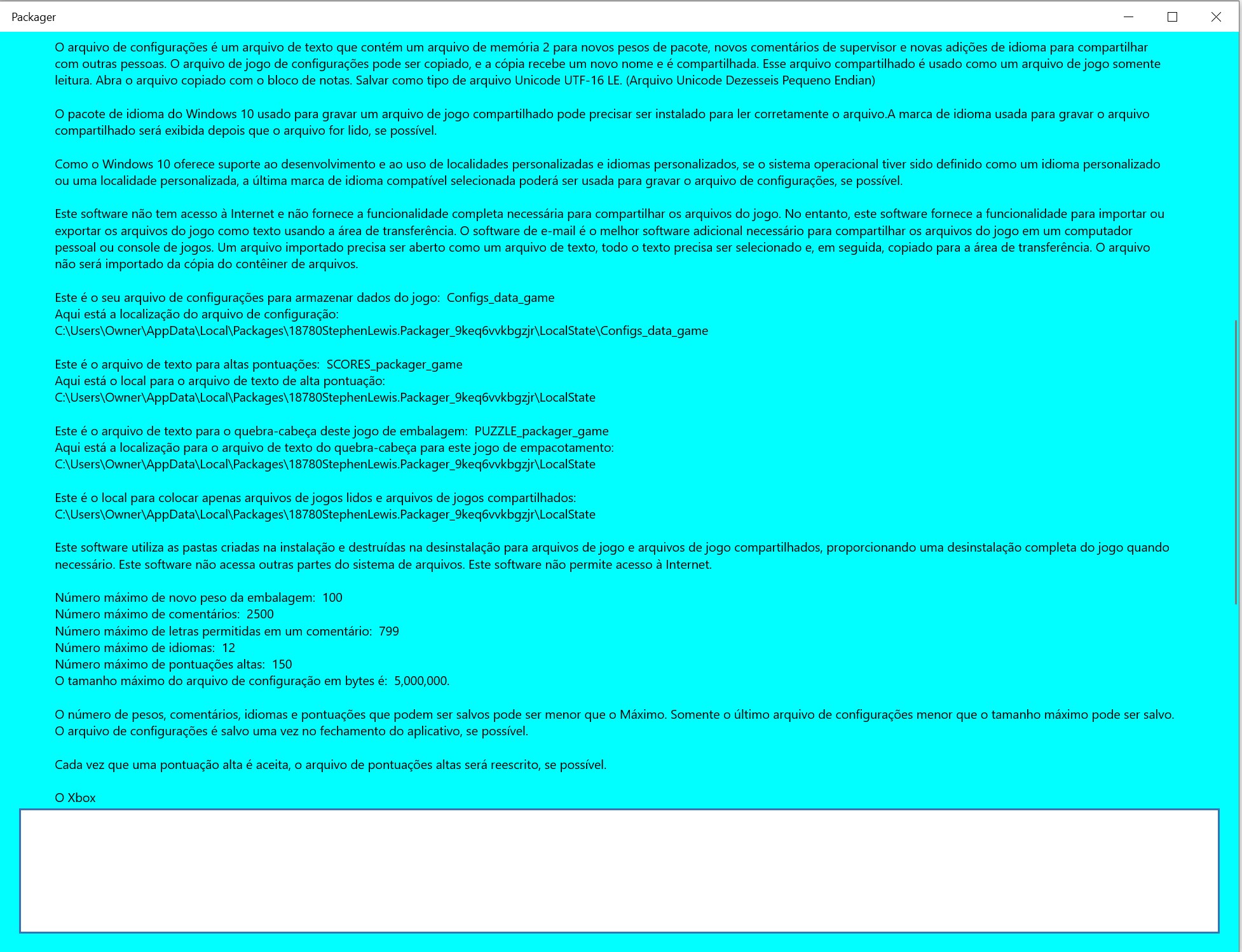 Packager screenshot 6