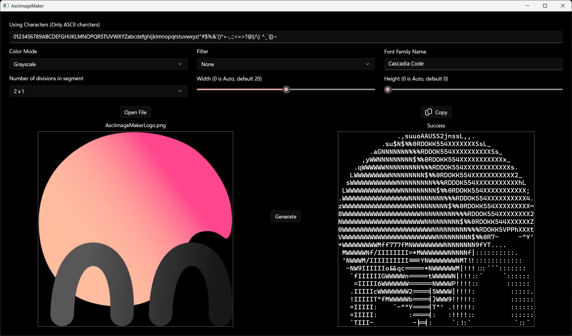 【图】Asciimage Maker(截图3)