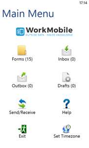 WorkMobile screenshot 1