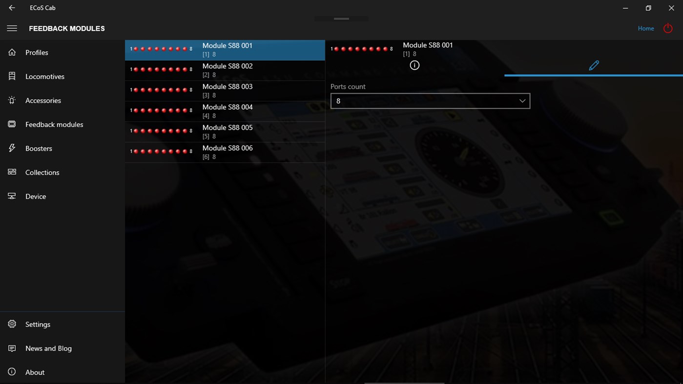 #7. ECoS Cab (Windows) 由: Konstantin Kolesnik