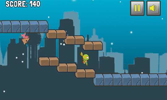 Gravity Turtle Running Free screenshot 1