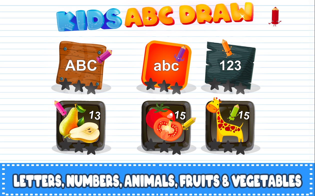 #1. ABC Tracing & Phonics (Windows) By: NovaSoftwares