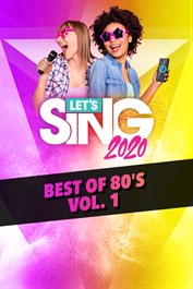 Let's Sing 2020 Best of 80's Vol. 1 Song Pack