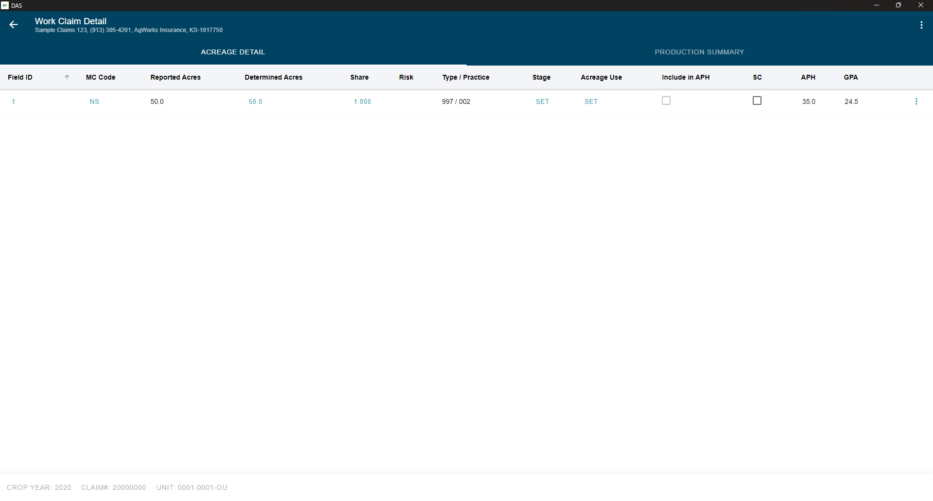Palomar DAS screenshot