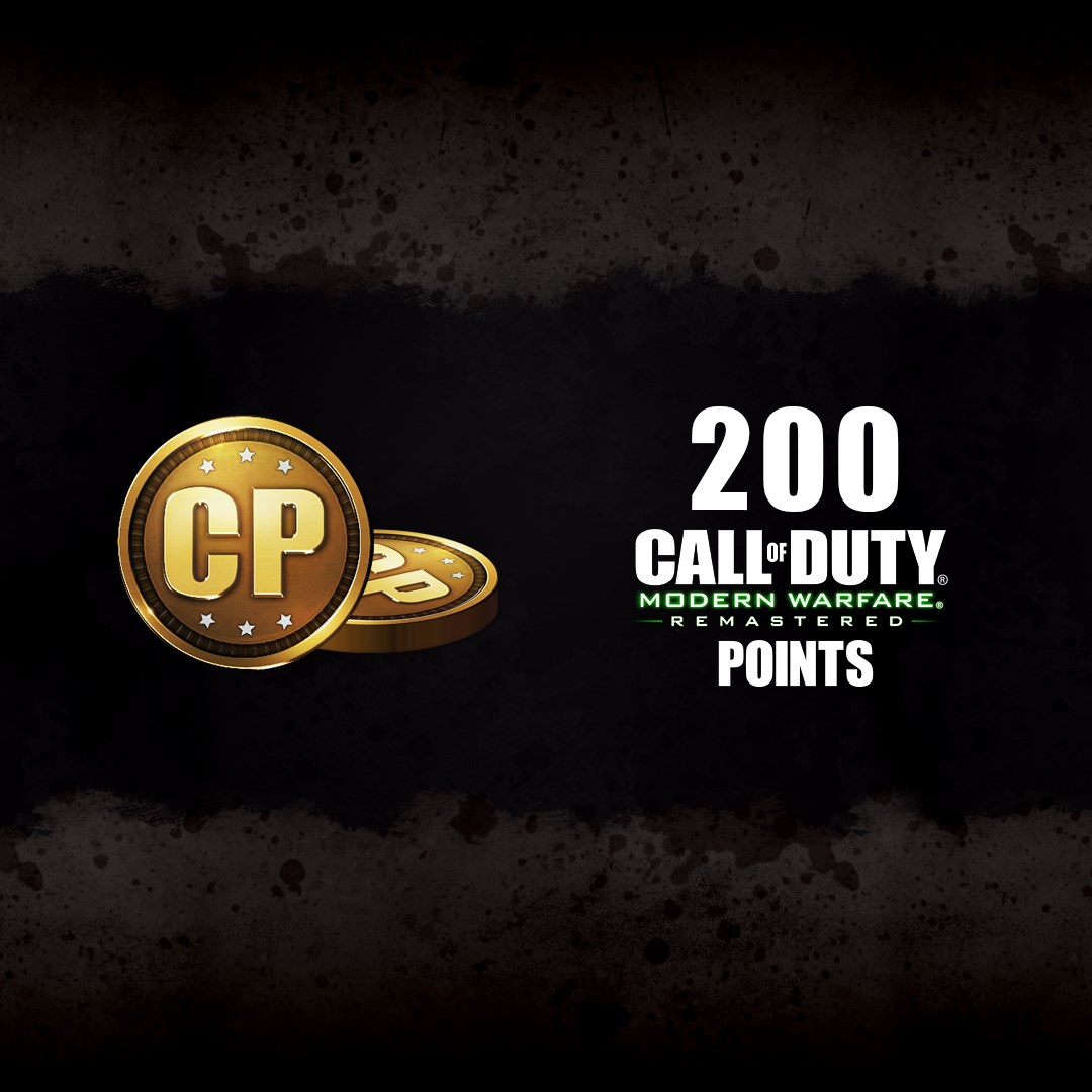 200 Call of Duty®: Modern Warfare® Remastered Points
