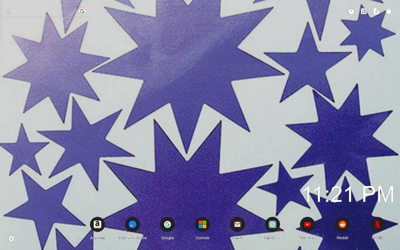 Nine-pointed Star Wallpaper New Tab