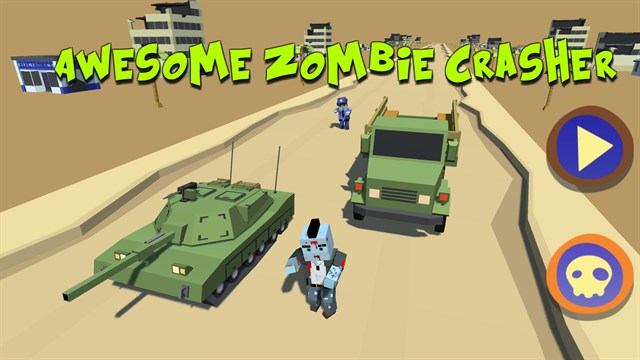Zombie Crasher Tank screenshot 2