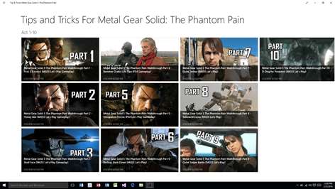 Tip & Tricks Metal Gear Solid 5: The Phantom Pain Screenshots 1
