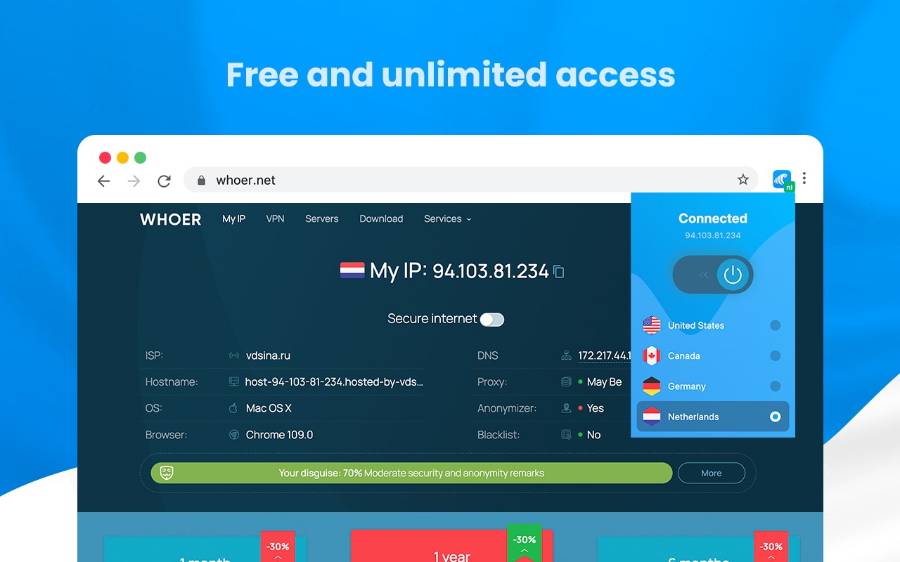 VPN Surff - Free VPN proxy by unblock
