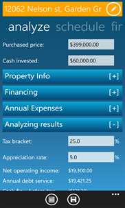 Investment Property Analyzer screenshot 2