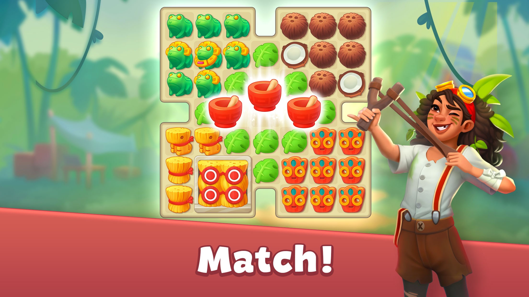 Cradle of Maya: Match 3 Adventure screenshot