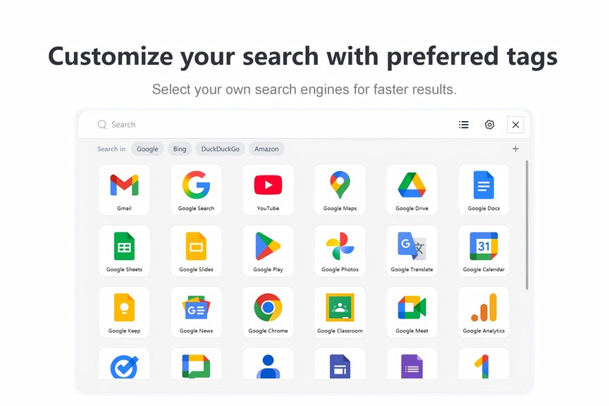 G App Launcher - For (Google) Service_2