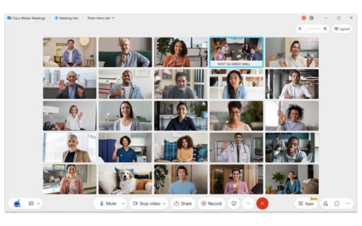 Cisco Webex Extension for Microsoft Edge™