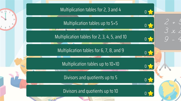 Second grade Math - Multiplication and Division - PC - (Windows)