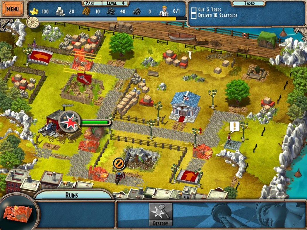 #6. Monument Builders : Statue of Liberty (Windows) Podle: Microïds