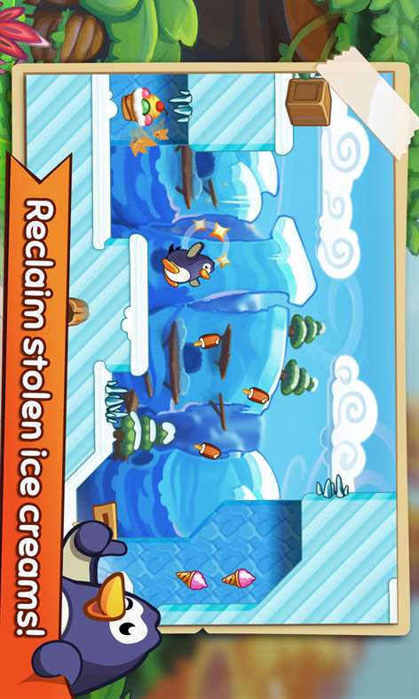 Hopping Penguin Screenshots 1