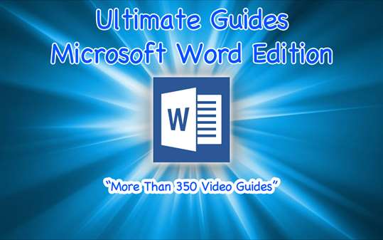 Microsoft Word Ultimate Guides screenshot 1