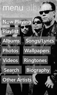 Metallica Musics screenshot 1