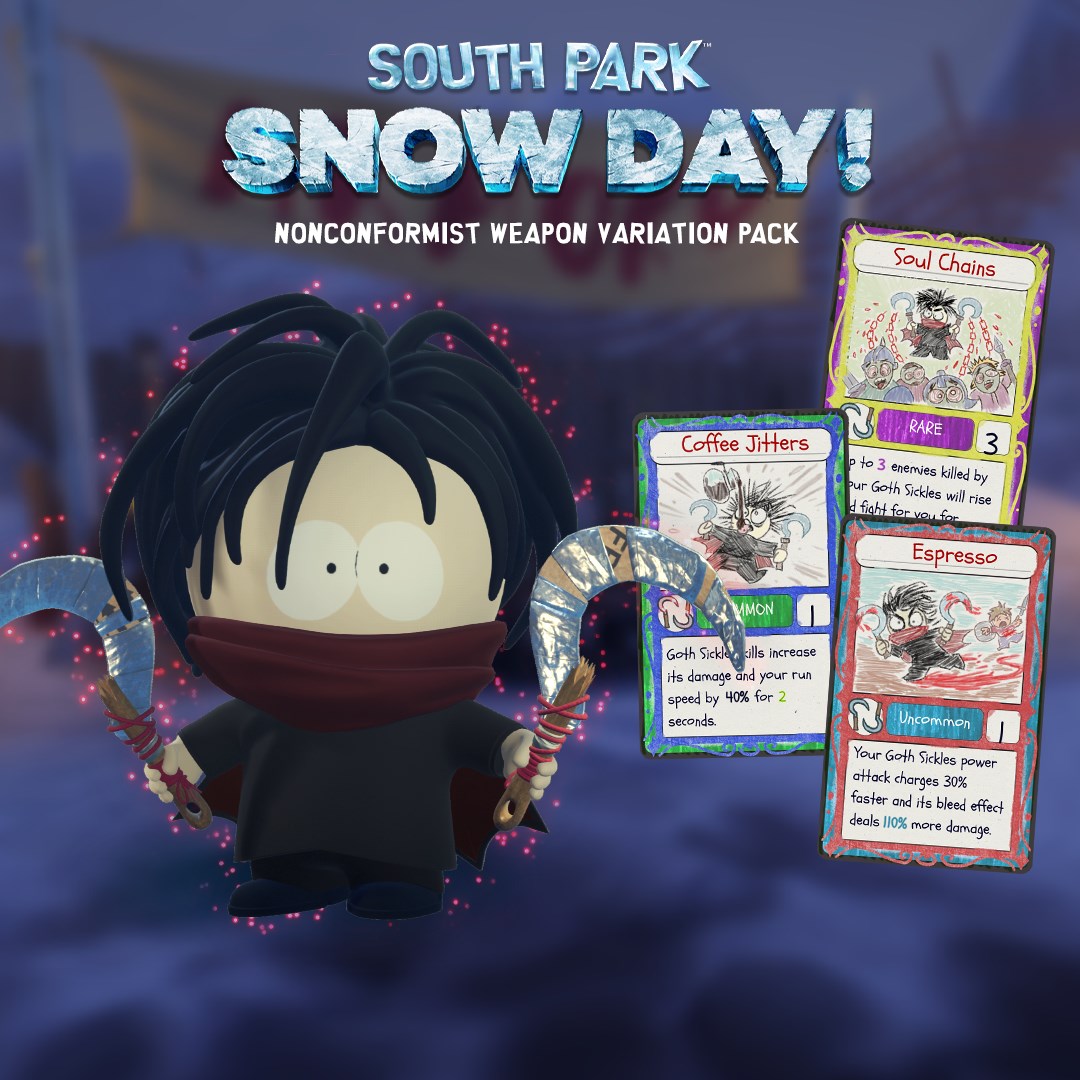 SOUTH PARK: SNOW DAY! Nonconformist Weapon Variation Pack