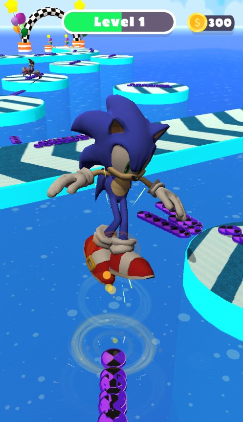 Captura de Pantalla 1 Bleu Sonic Runner Dash windows