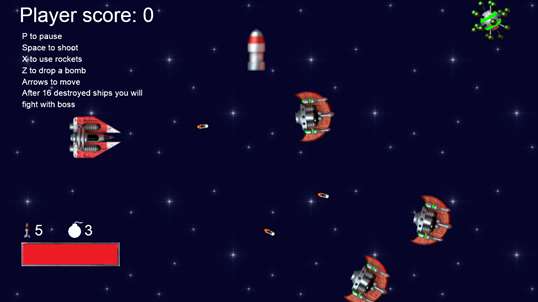 Spaceship Battle screenshot 2