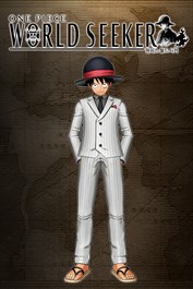 ONE PIECE World Seeker White Suit Outfit