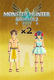 Monster Hunter Stories 2: 破滅之翼 - 容貌編輯票2張冊