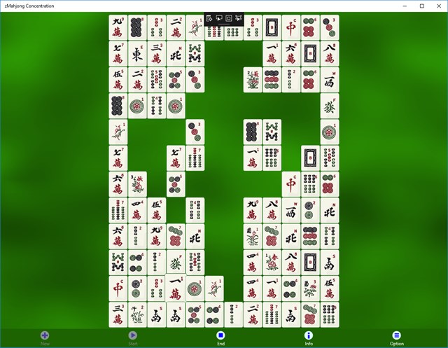 zMahjong Concentration screenshot 1