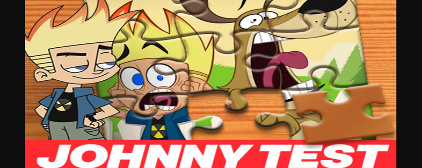 Johnny Test Jigsaw Puzzle Game marquee promo image