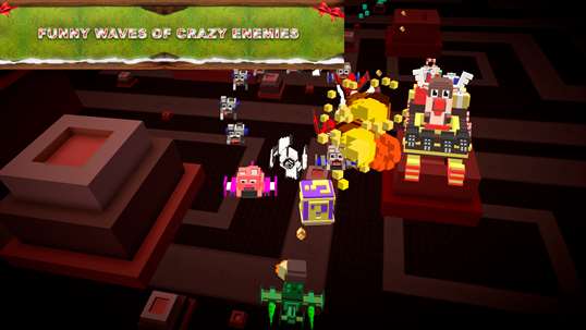 Blocky Skies Craft: Crossy Heroes screenshot 3