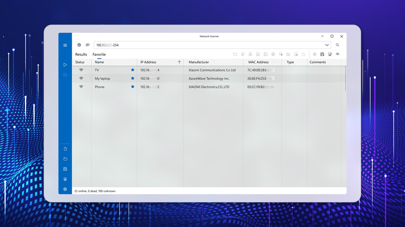 #3. Network Scanner Ultra (Windows) Podle: Art Group