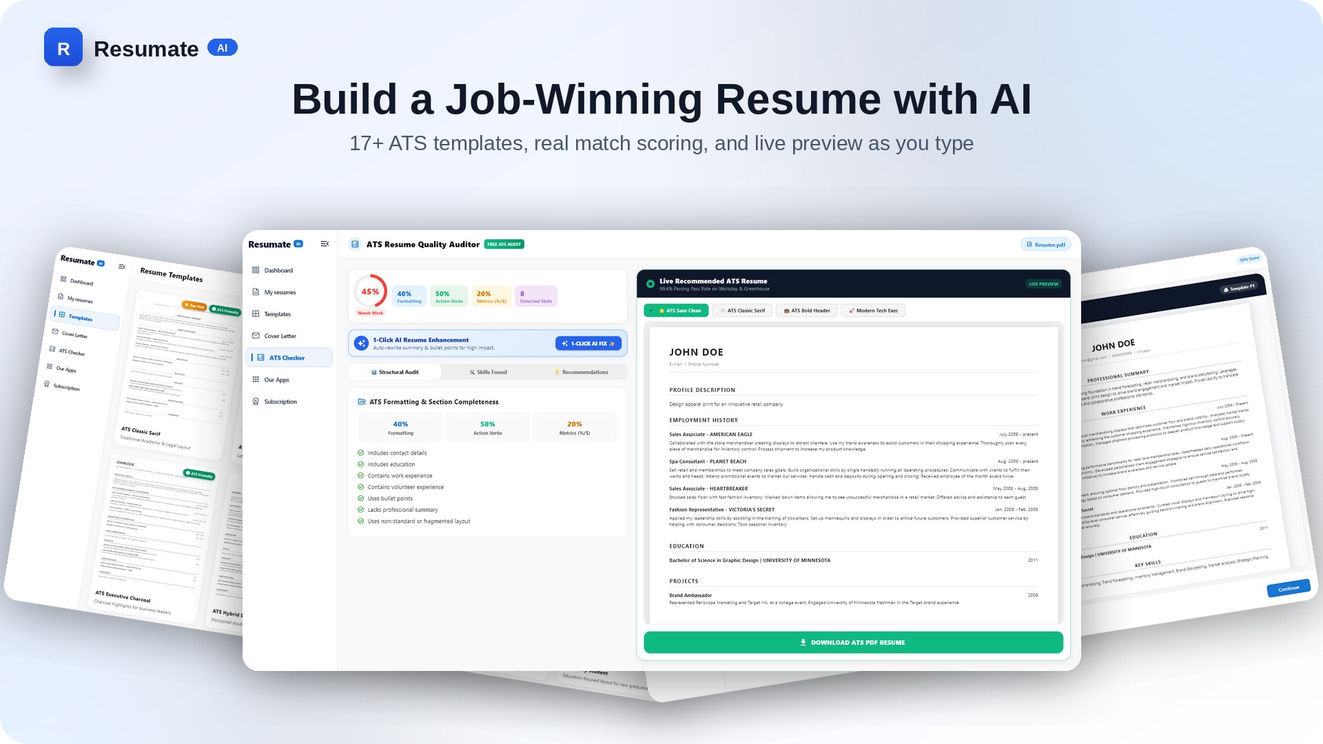 Resume Builder & ATS CV Maker screenshot