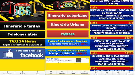 iBS Intinerarios busao de Sumare sp screenshot 1